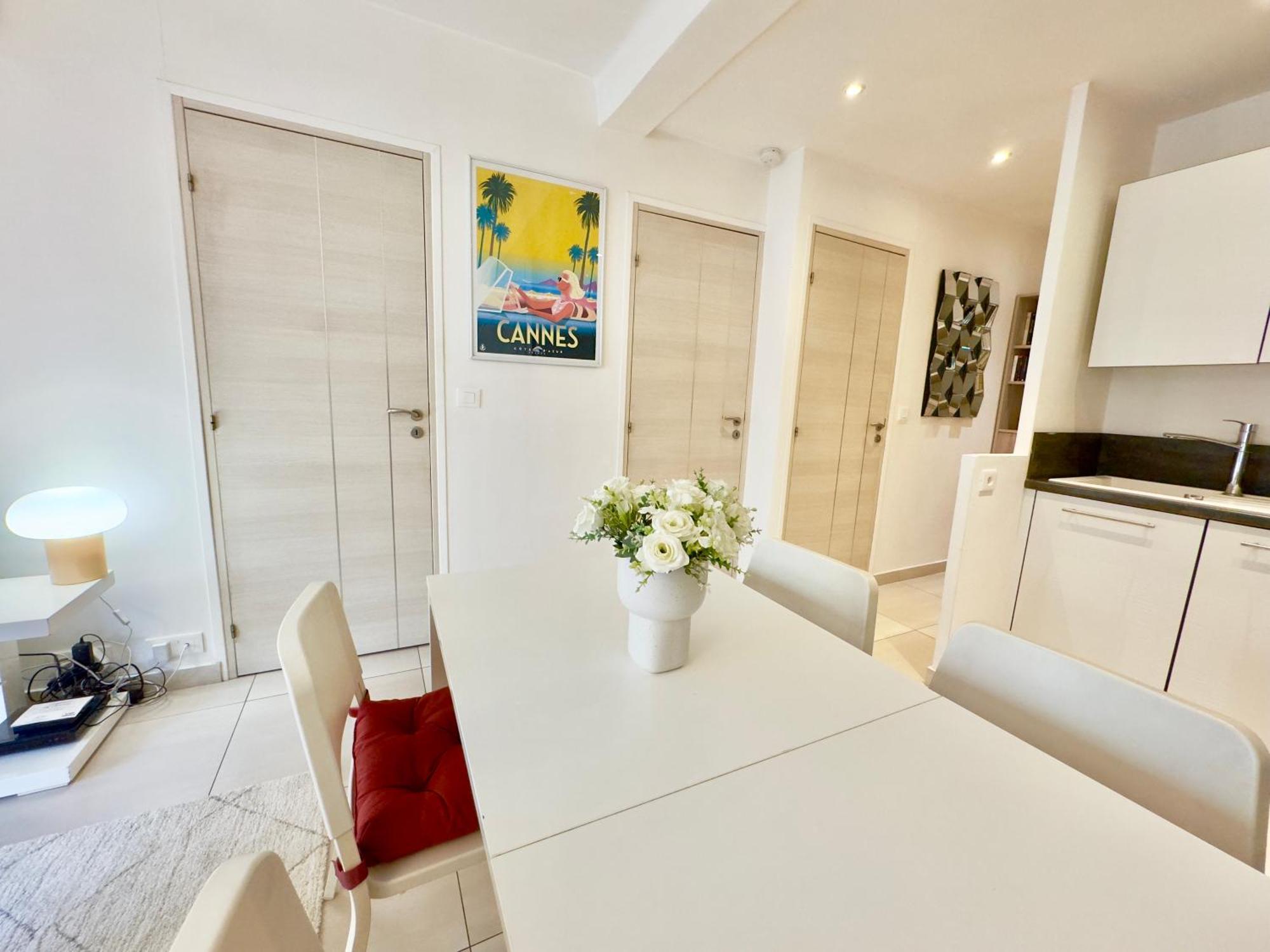 Superbe Appartement Avec Terrasse 1Mn Des Plages De La Croisette Cannes Exterior foto