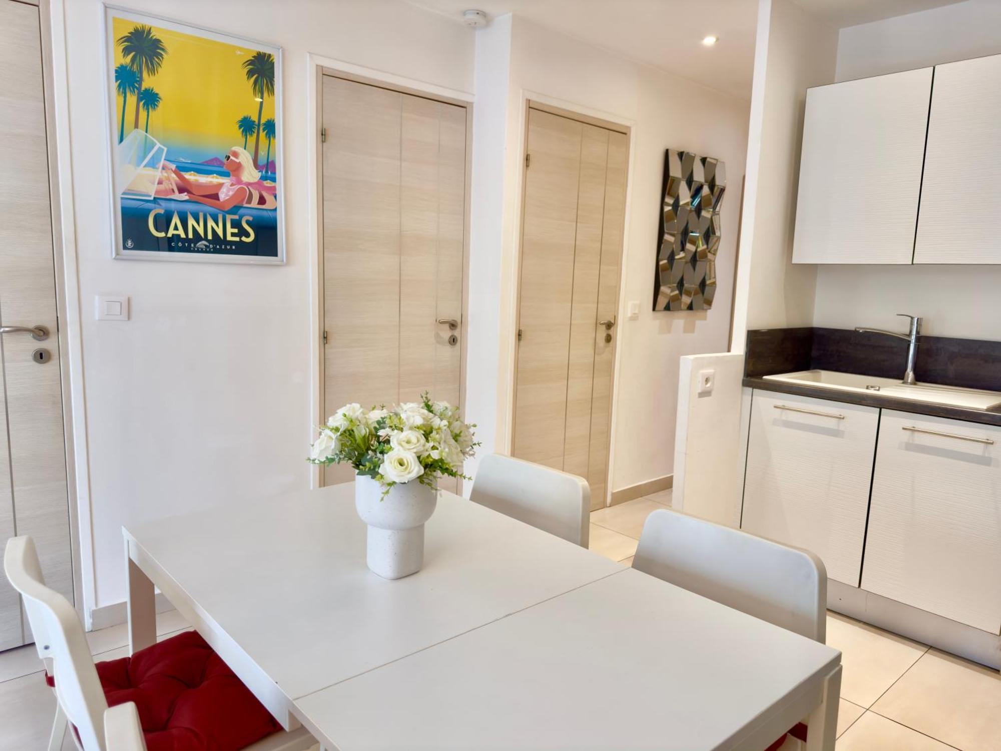 Superbe Appartement Avec Terrasse 1Mn Des Plages De La Croisette Cannes Exterior foto